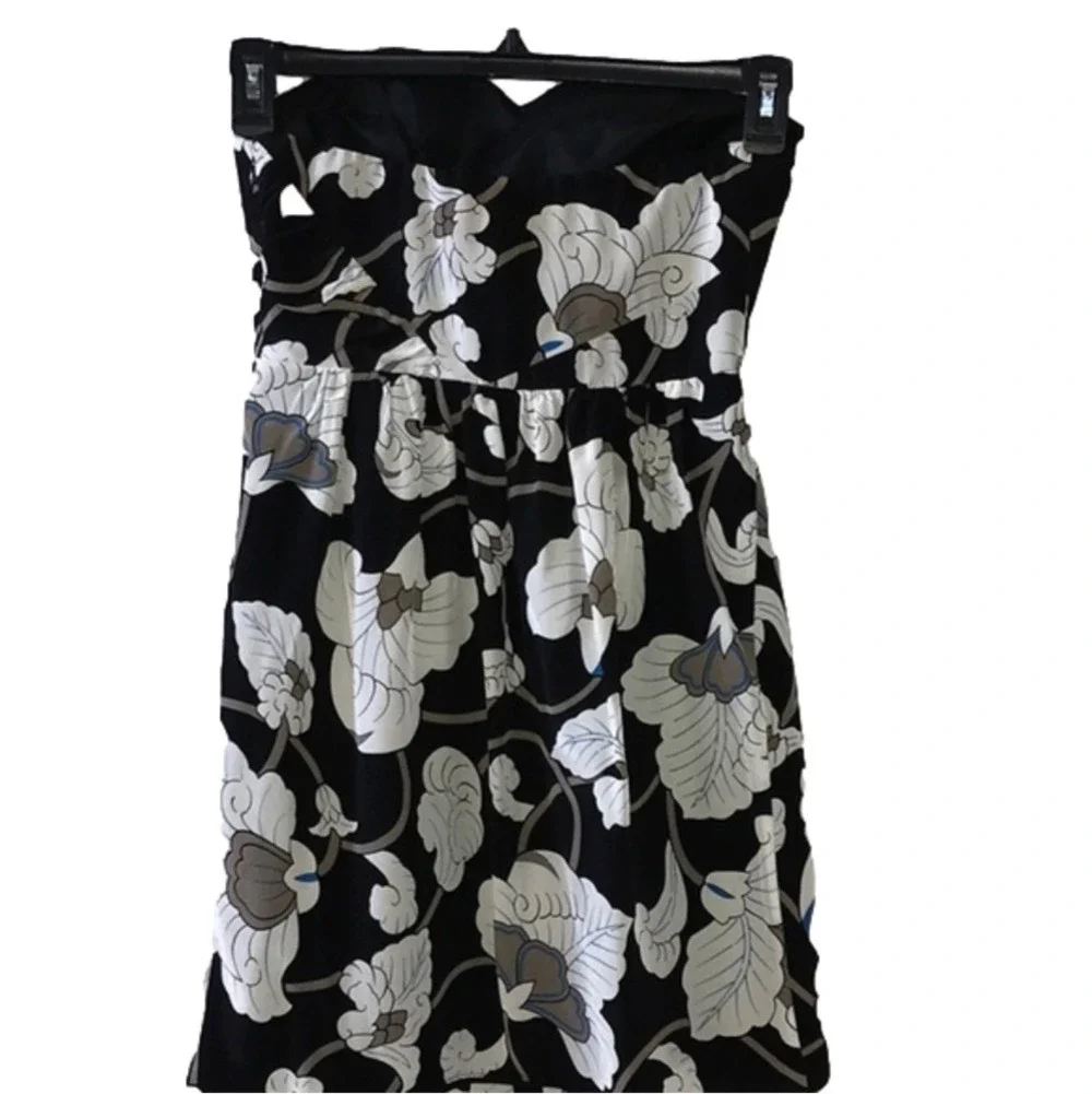 TIBI New York Bianca Strapless Cocktail Dress - Picture 3 of 8